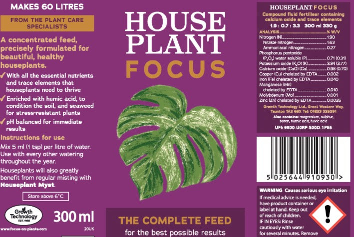Houseplant Focus 300ml