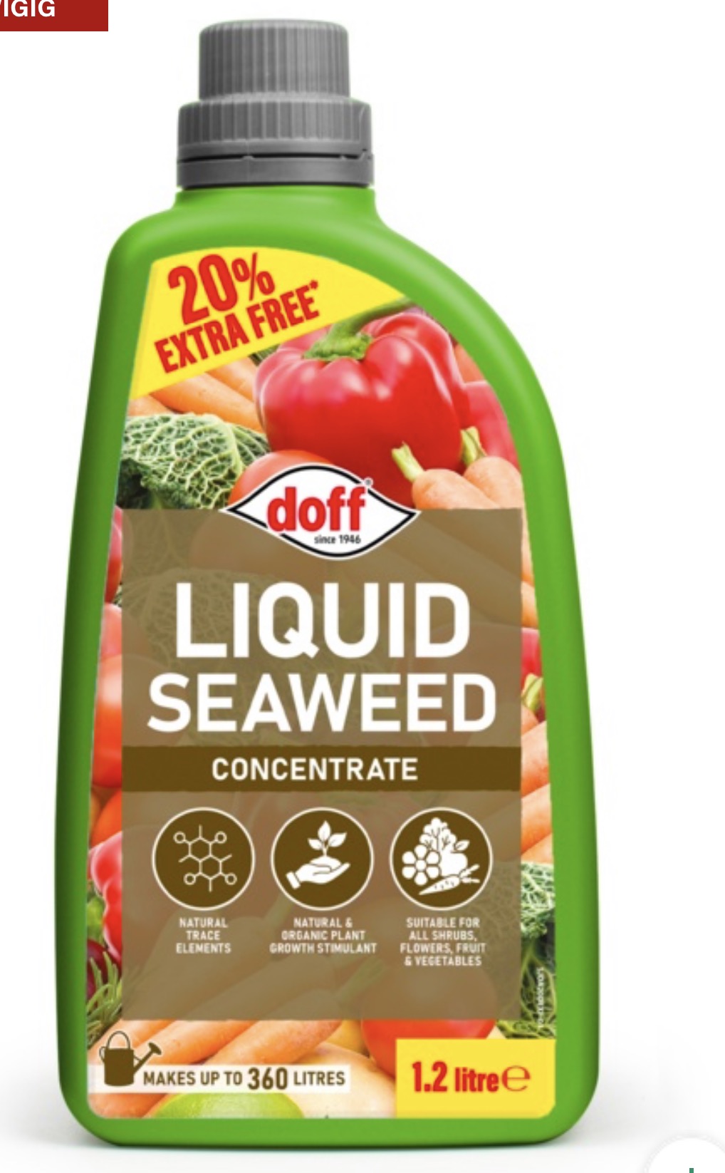 Doff Liquid Seaweed Concentrate

1.2L outdoor (makes 360L)