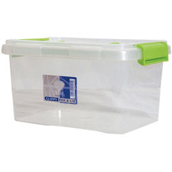 Clippy Box & Lid 3L (blue handles)