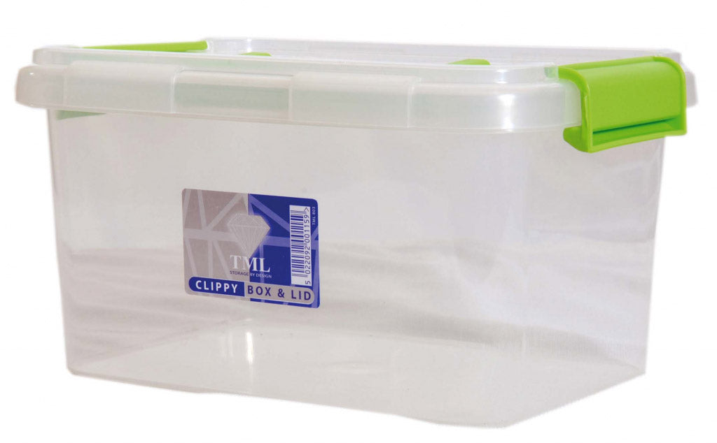 Clippy Box & Lid 15L prop box (blue handles)