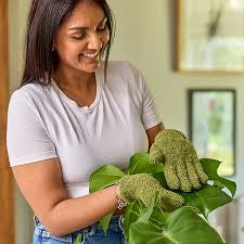 Zero In Dust & Shine Houseplant Gloves