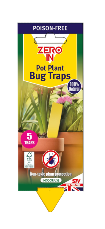 Zero In Pot Plant Bug Traps

5 Pack