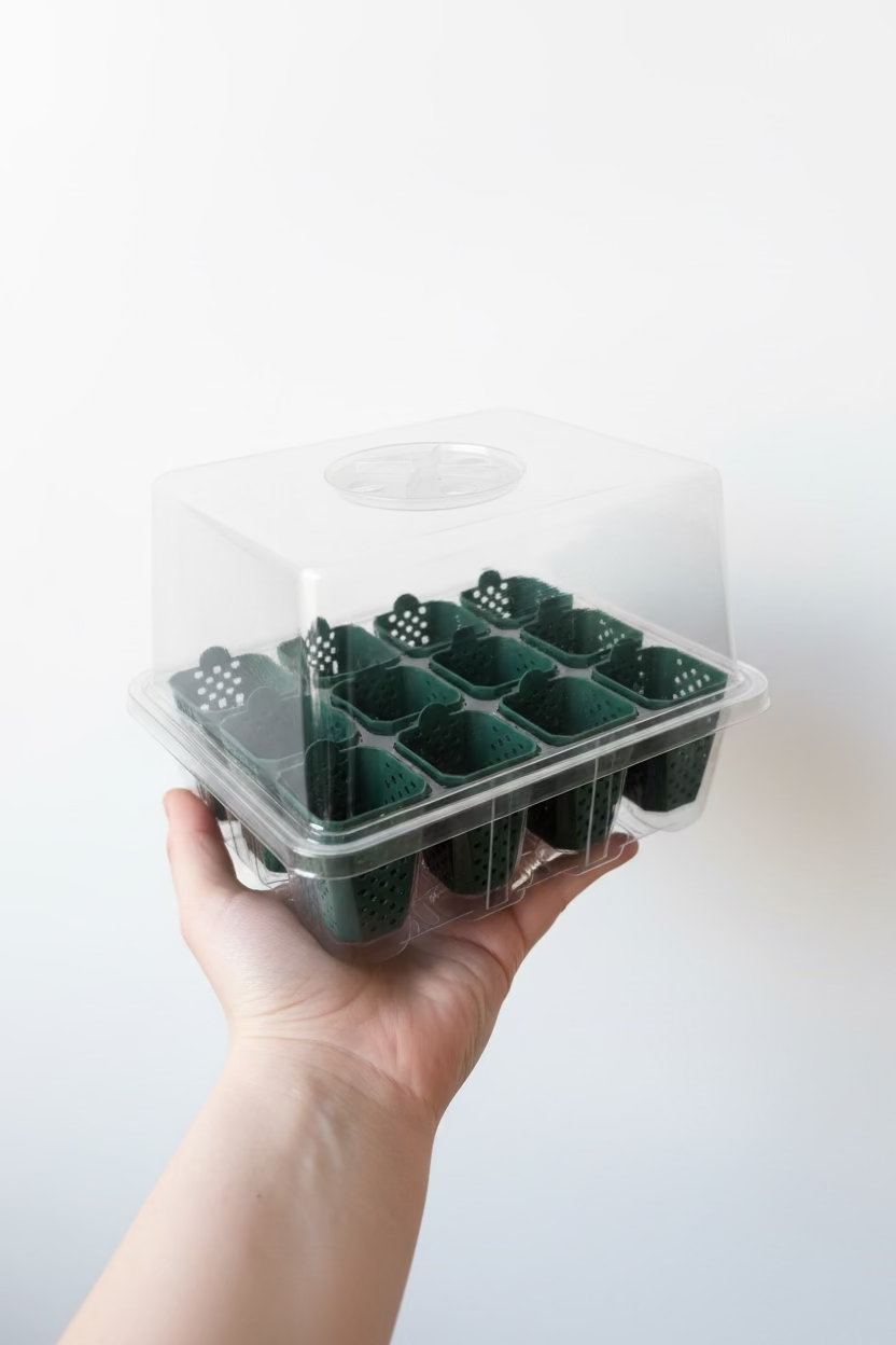 12 cell propagation tray designed by grown by Marcus (5 colours available)