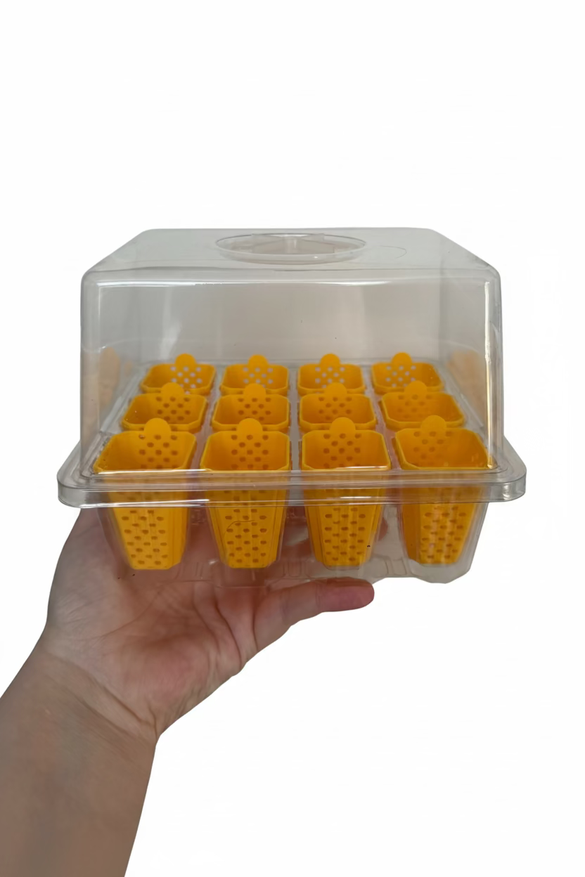 12 cell propagation tray designed by grown by Marcus (5 colours available)