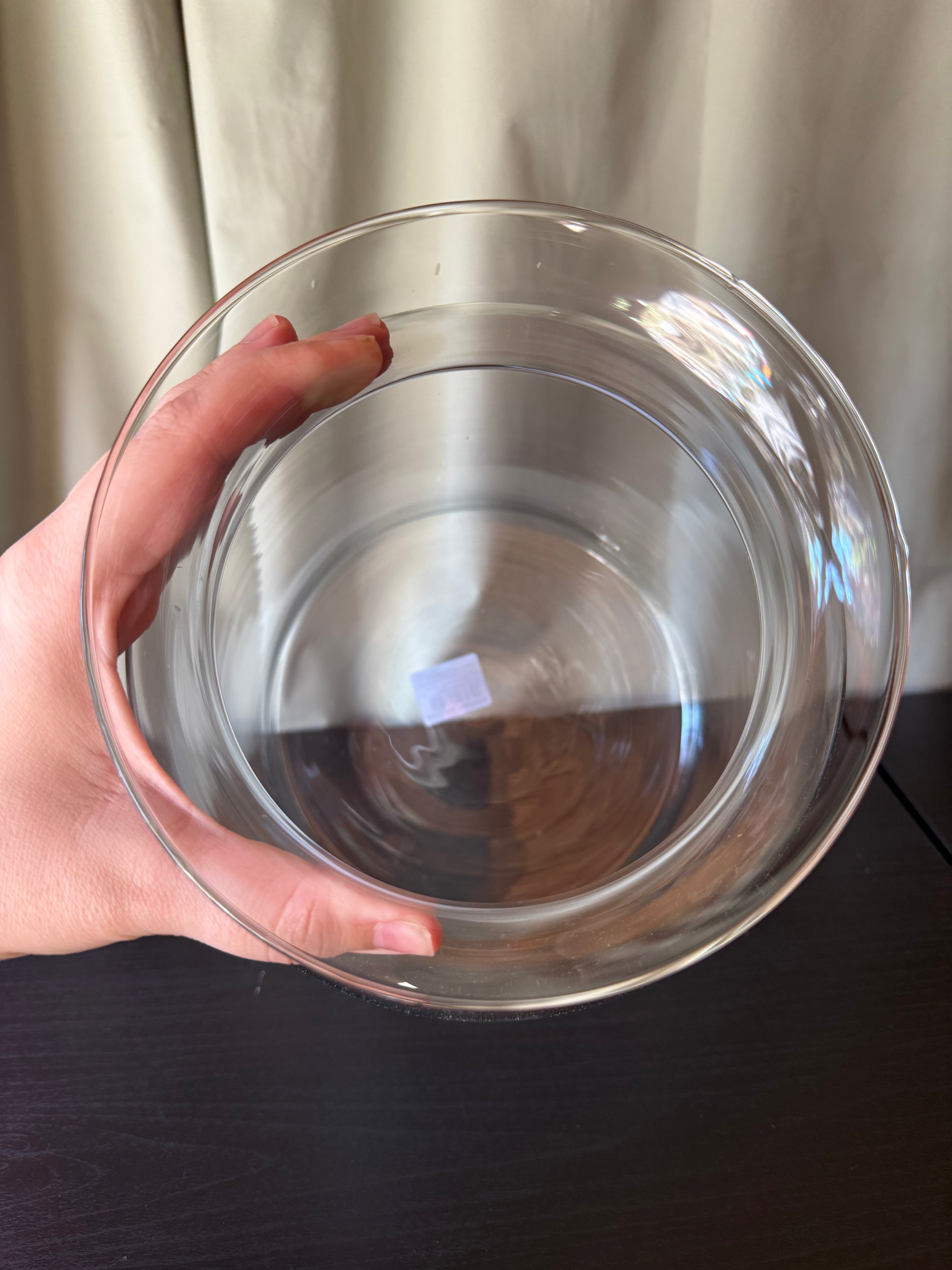Open glass terrarium 25cm(Emma)