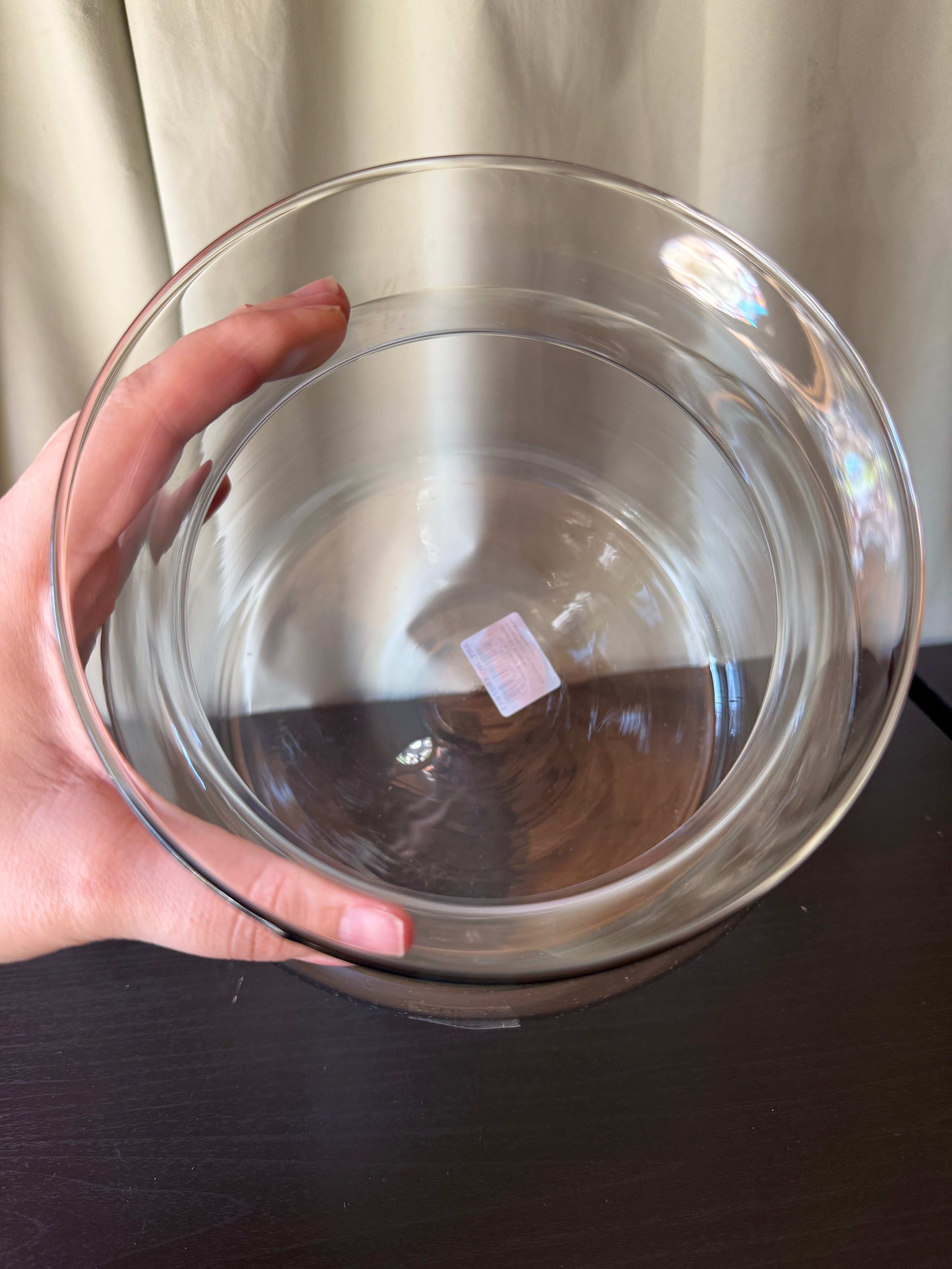 Open Glass terrarium 19cm (teresa)