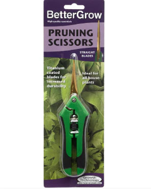 BetterGrow Pruning Scissors – Straight Blade
